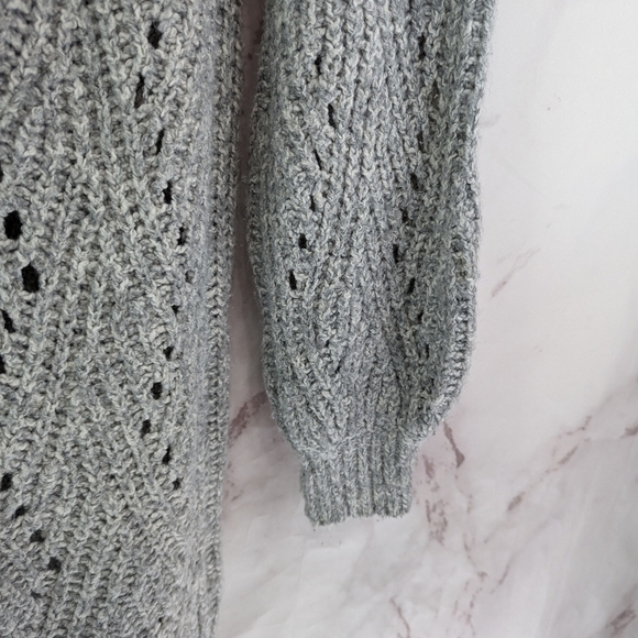 Cabi Cardigan Womens XS Gray Cathedral  Sweater Open Front Duster Long 3472 - Picture 12 of 13